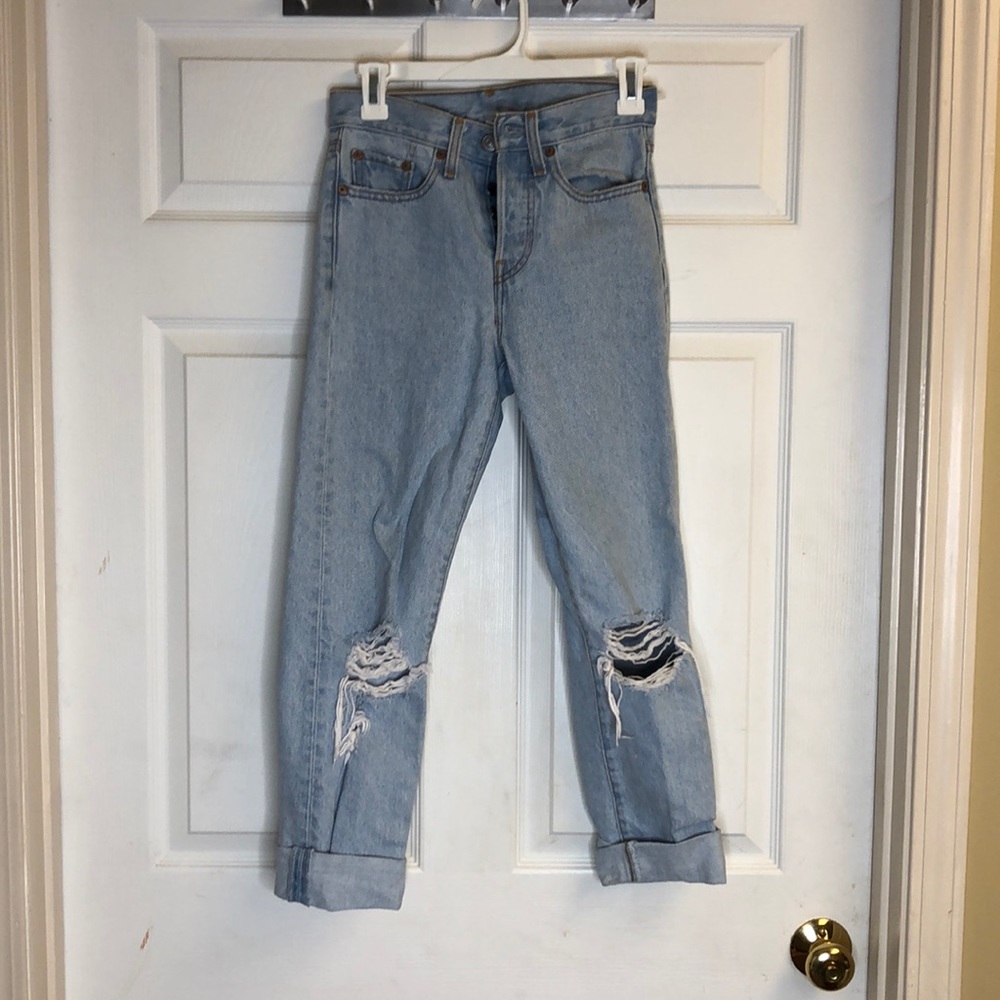 Levi high waisted boyfriend jean